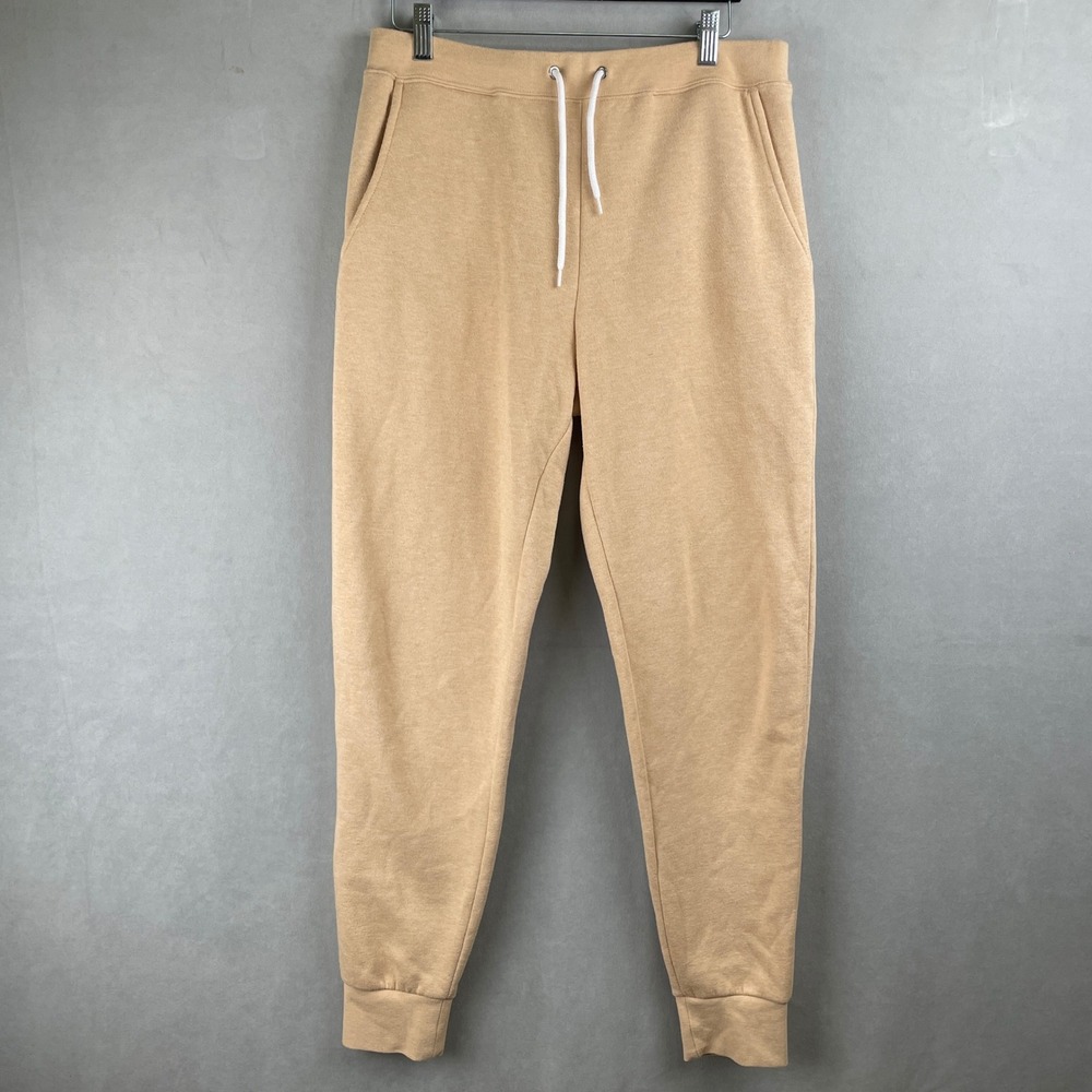 American Apparel Peppered Nude Cozy Lounge Sweatpants Joggers Men M Cotton Blend